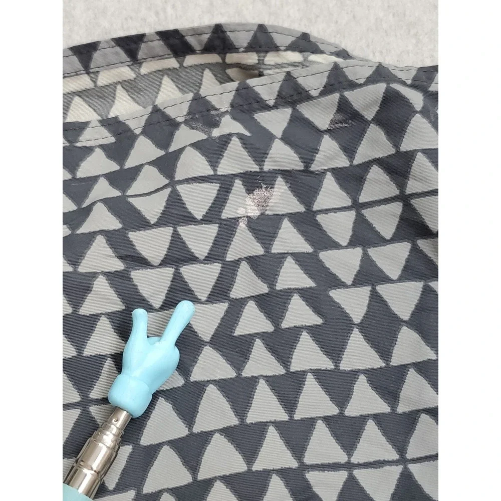 Patagonia Men Swimwear 34 Gray Geometric Board Shorts 10